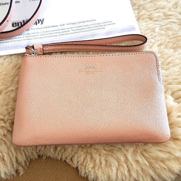 Gorgeous Coach Soft Blush Pink Minetta Satchel/Crossbody & Wallet Set 🩷 - Picture 5 of 17